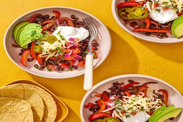High Protein Black Bean Breakfast Bowl