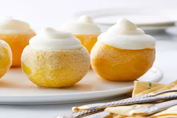 Lemon Frozen Yogurt Ripieno