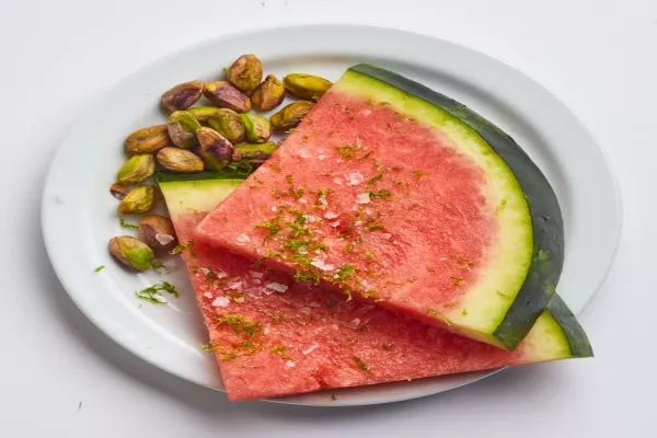 Watermelon with Lime