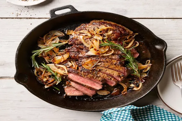 Rosemary & Garlic Basted Sirloin Steak