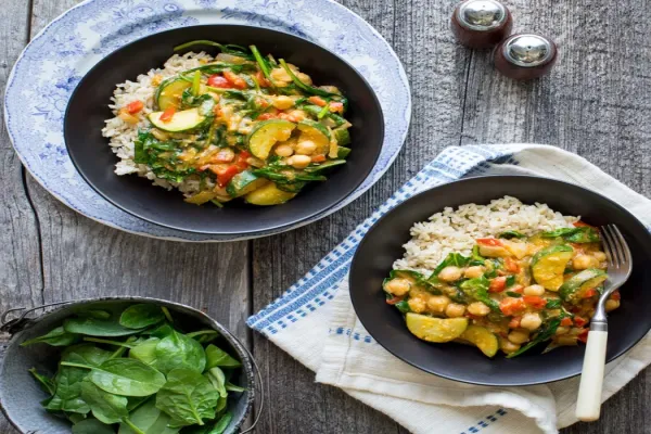 Vegan Coconut Chickpea Curry