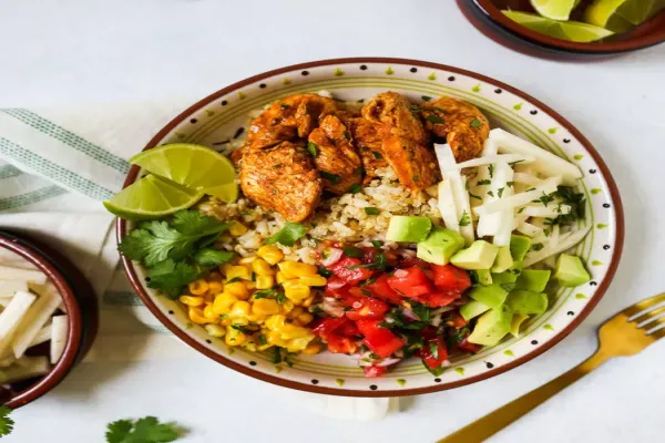 Meal Prep Chili Lime Chicken Bowls