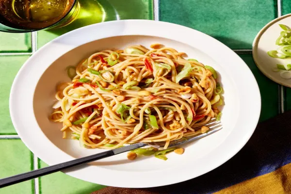 25 Minute Peanut Noodles