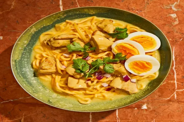 Ono Kao Sweh Coconut Chicken Noodle Soup