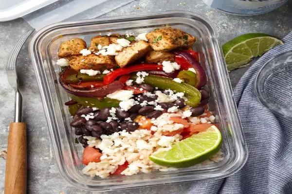 Meal Prep Cilantro Lime Chicken Bowls