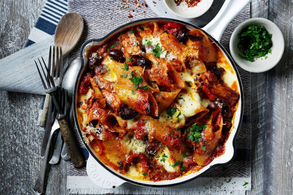 Chicken Cacciatore Pasta