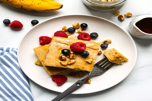 Sheet Pan Banana Pancakes
