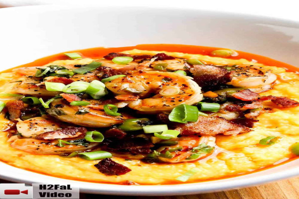 Creamy Southern Shrimp and Cheese Grits