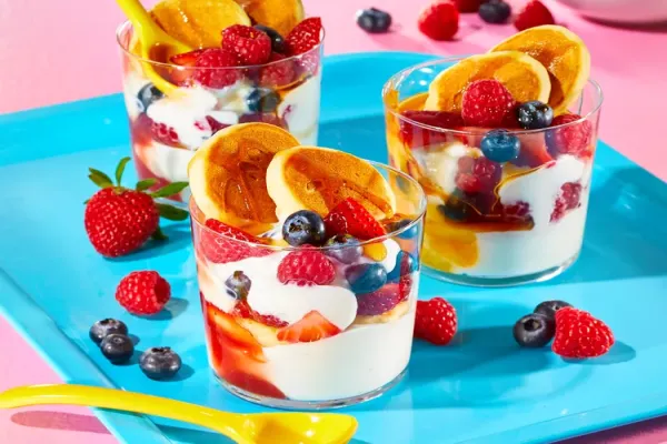 Mini Pancake Parfait