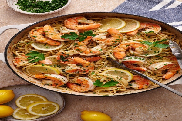 Absolutely The Best Shrimp Scampi