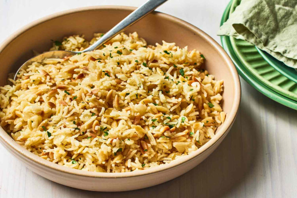 Sarah's Feta Rice Pilaf