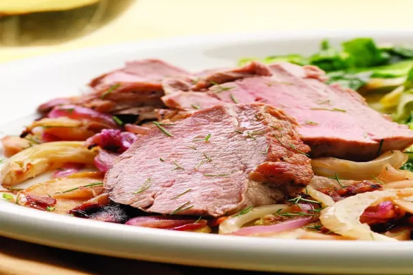 Apple & Fennel Roasted Pork Tenderloin
