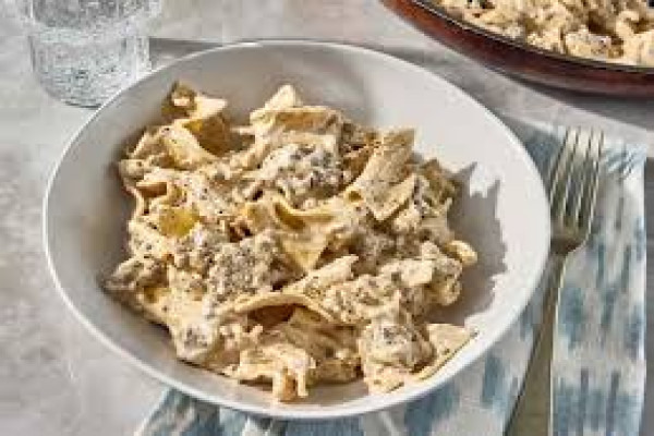 Simple Hamburger Stroganoff