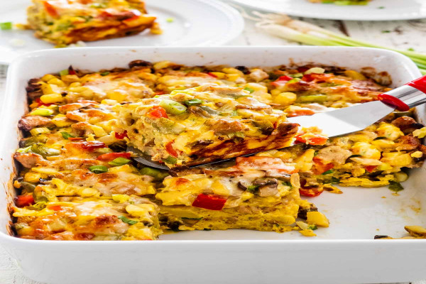 Potato, Sausage and Egg Breakfast Casserole