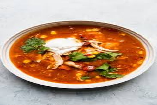 5 Ingredient Chicken Taco Soup