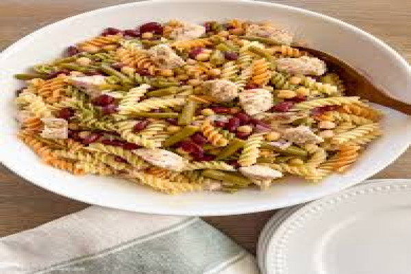 Zesty Southern Pasta and Bean Salad