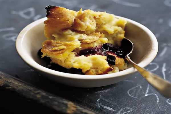 Kemptville Blueberry Bread Pudding